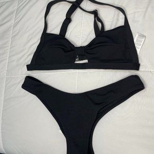 Cupshe Black Bikini Size Medium